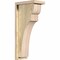 Ekena Millwork Yorktown Rough Sawn Corbel w/Backplate, Douglas Fir, 6"W x 10"D x 22"H COR06X10X22YOR01RDF - alternate 1